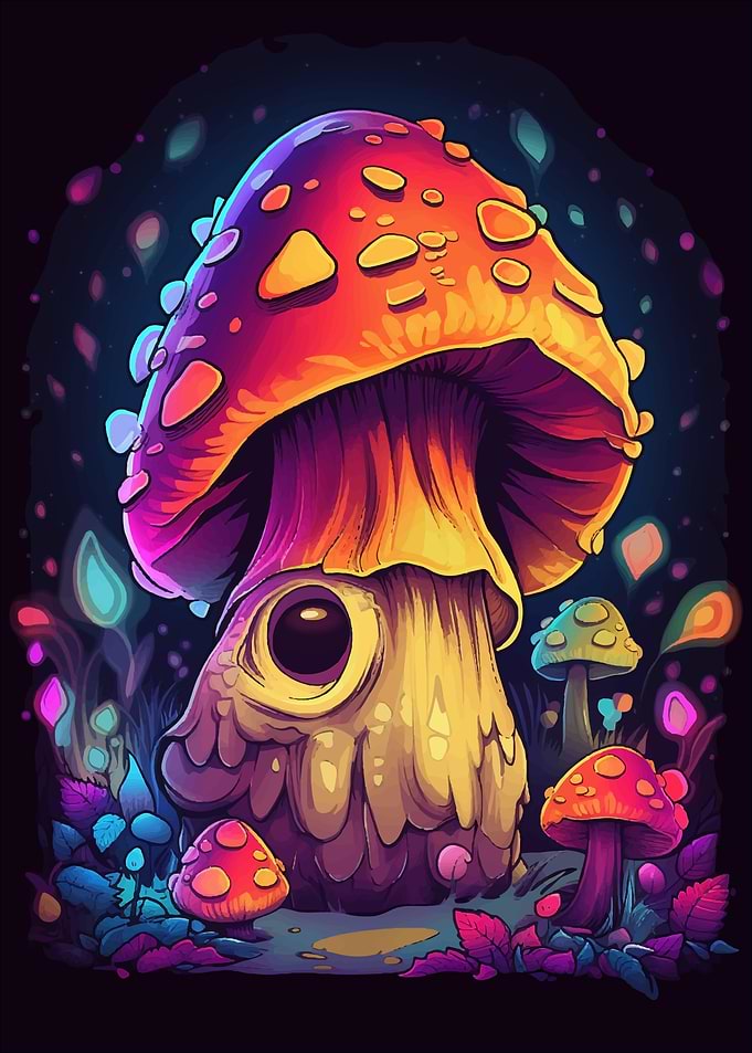 Psychedelic Mushroom