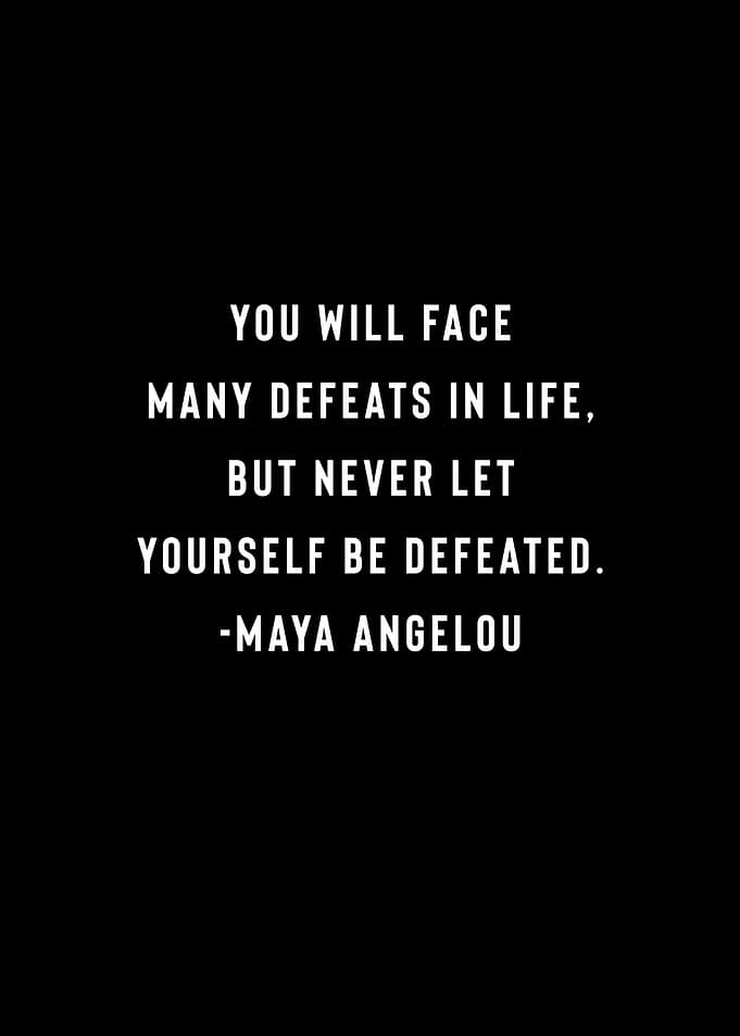 Defeats Quote