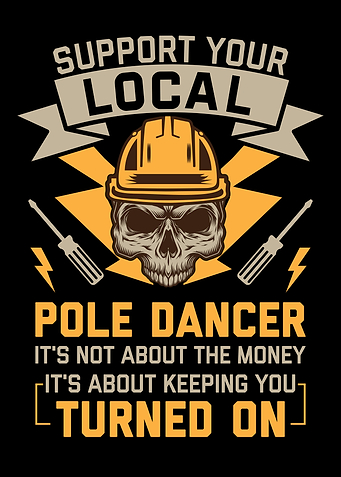 Electrician Skull Lineman