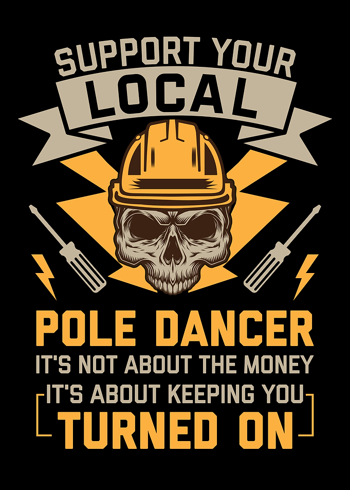 Electrician Skull Lineman