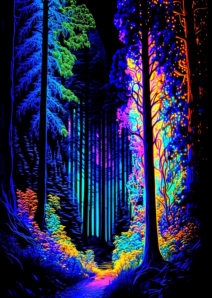 Colorful Forest