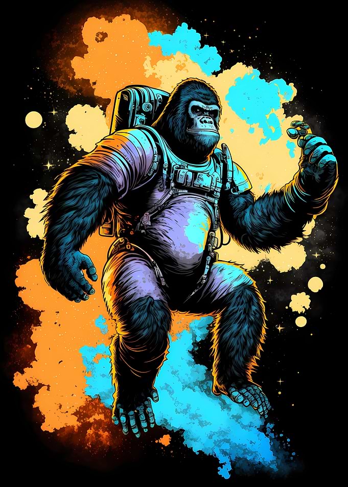 Gorilla Fairy godmother
