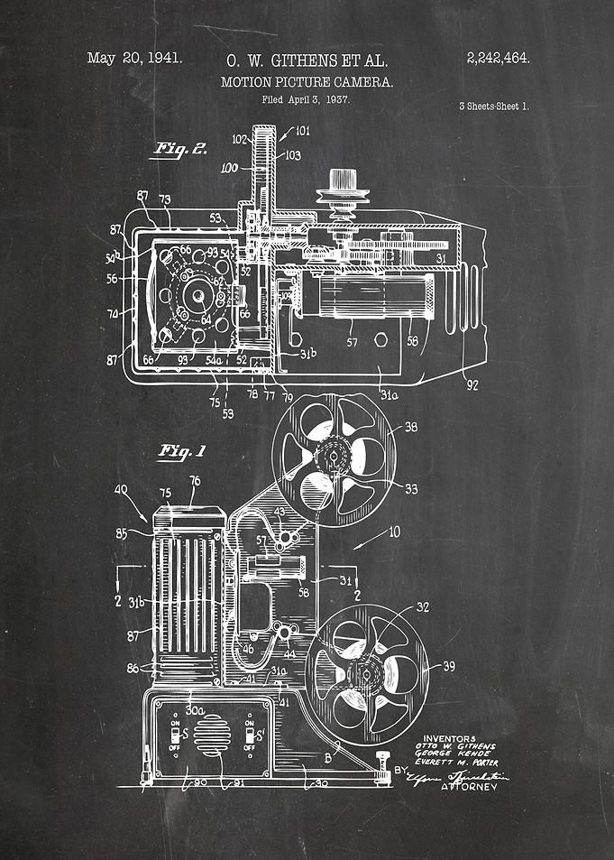 motion picture camera 1941