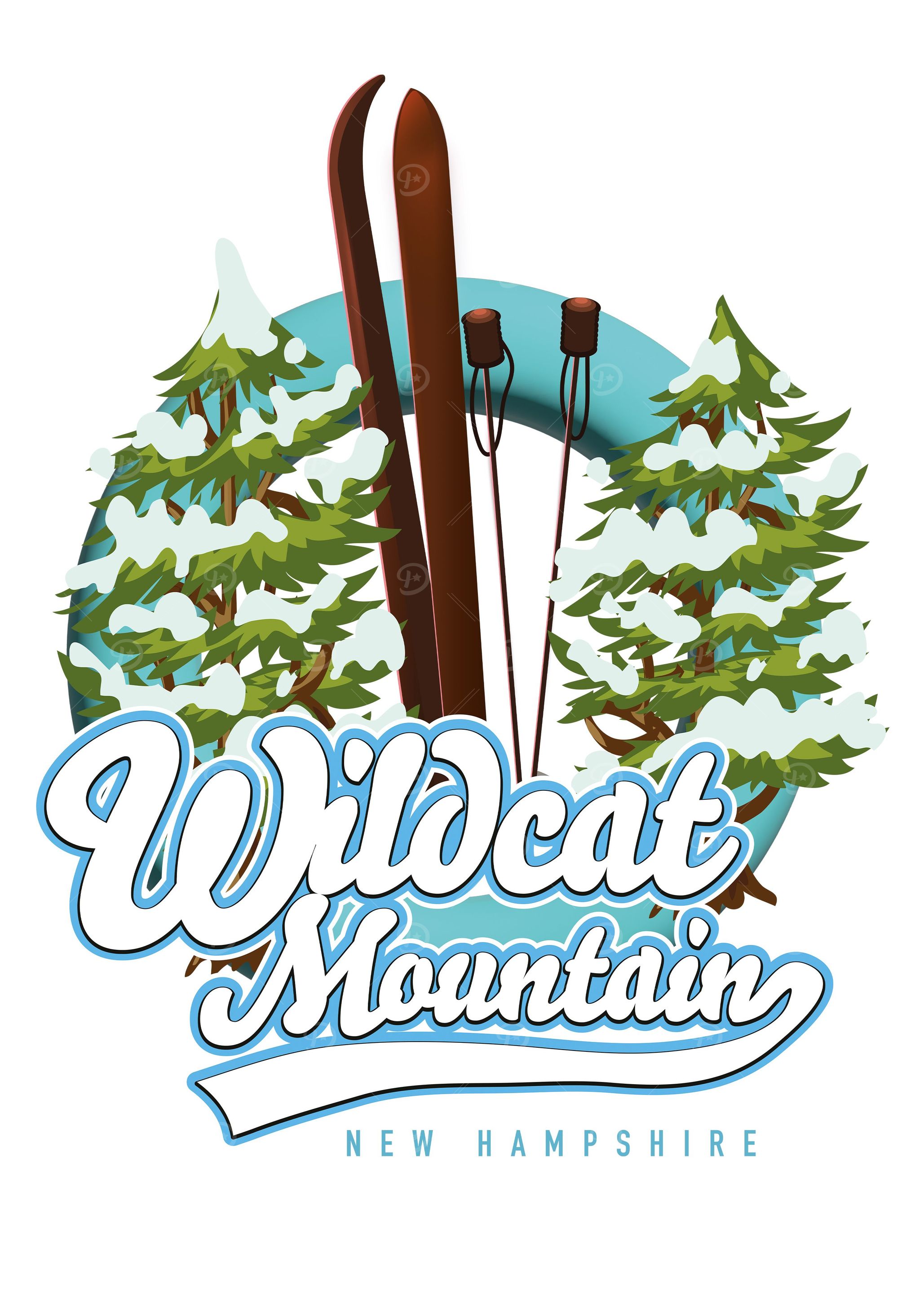 Wildcat Mountain Ski logo