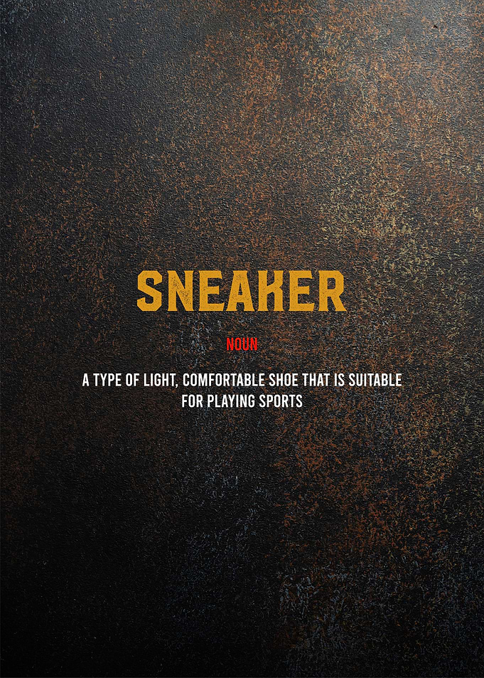 sneaker definition