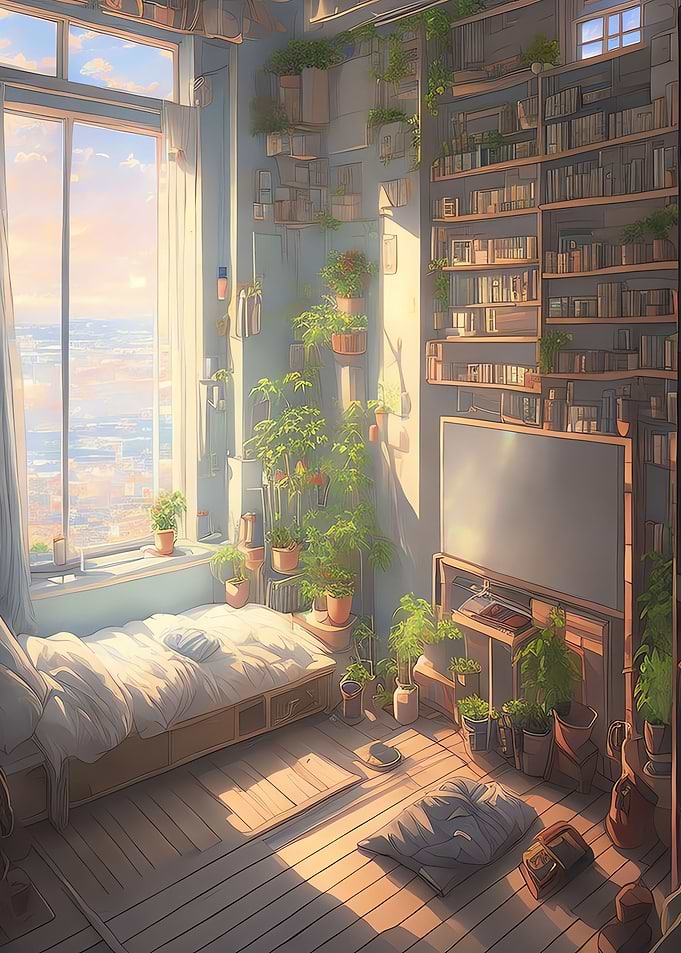 Retro Bedroom