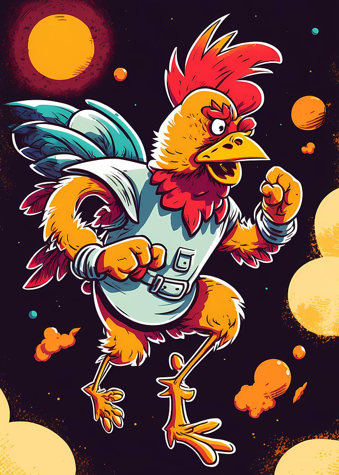 Chicken Enchanted castle