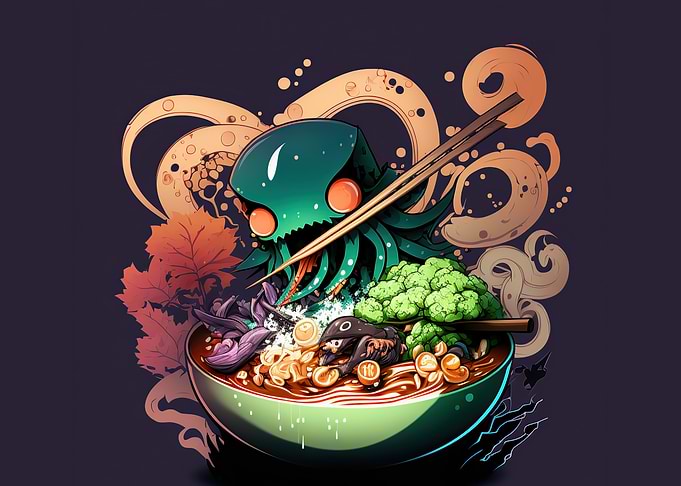 Octopus Ramen