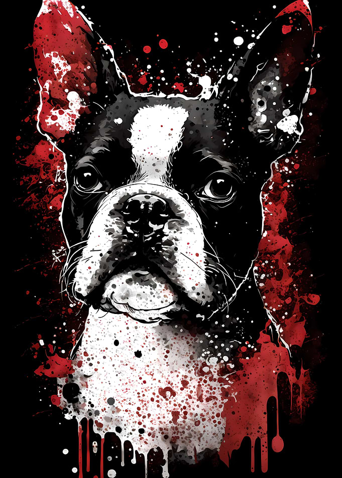 Boston Terrier Portrait