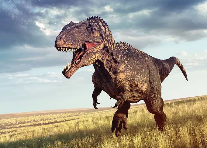 Gigantosaurus dinosaur