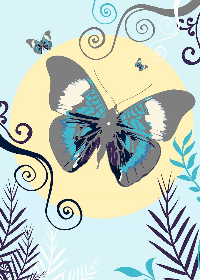 Butterflies In The Day