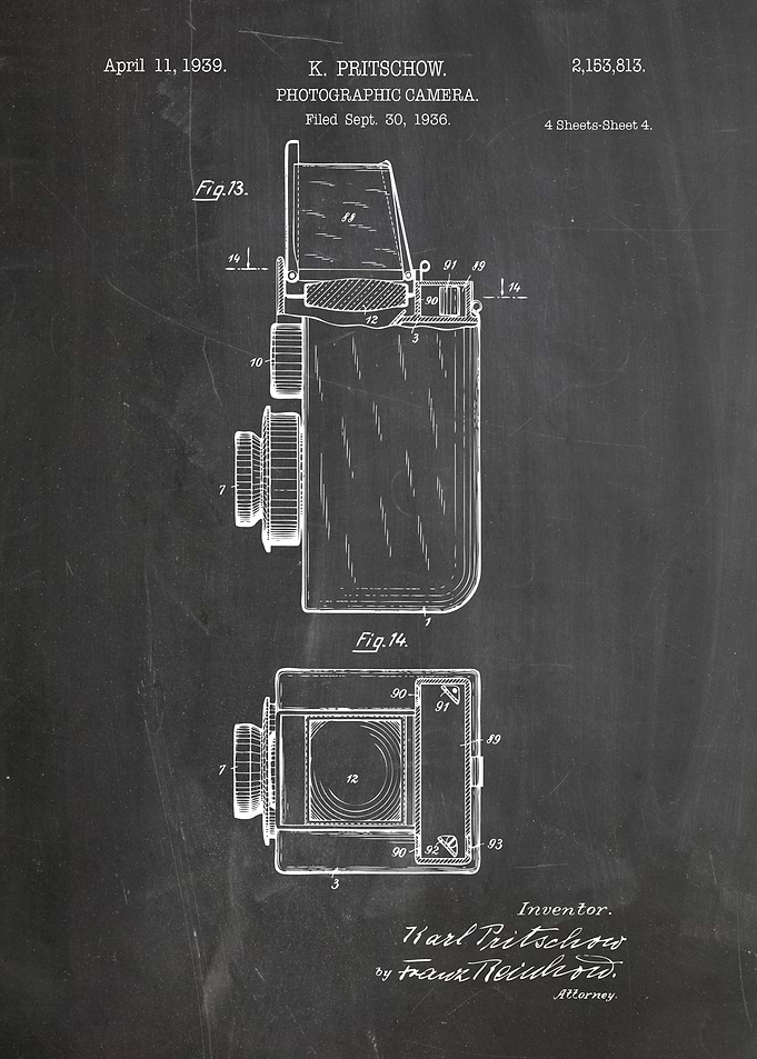 photographic camera patent