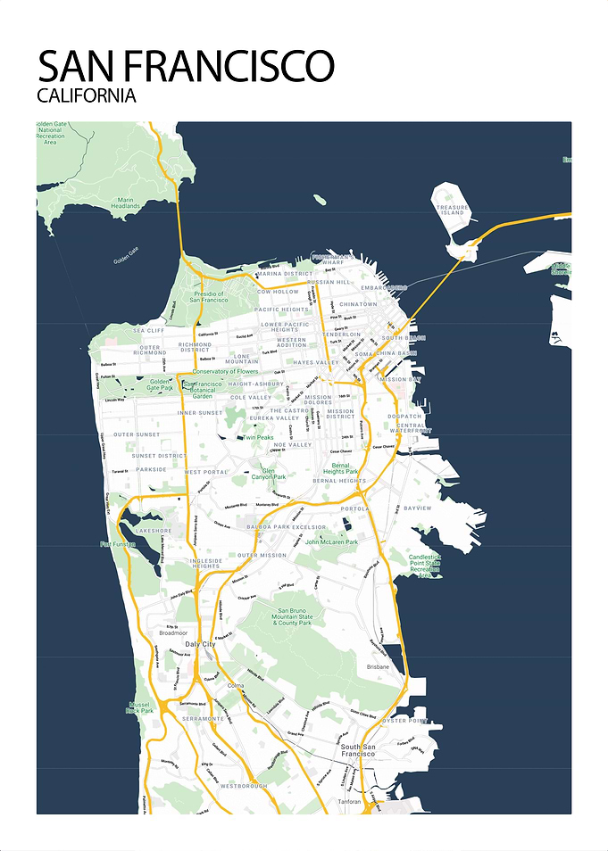 Poster San Francisco