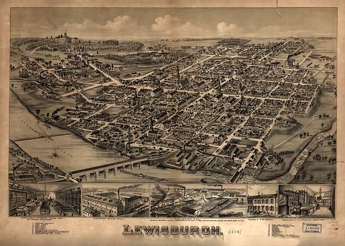 Lewisburgh PA 1884