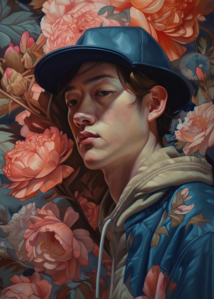 Hyperrealism Asian