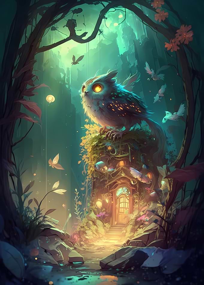 Owl Fairy tale