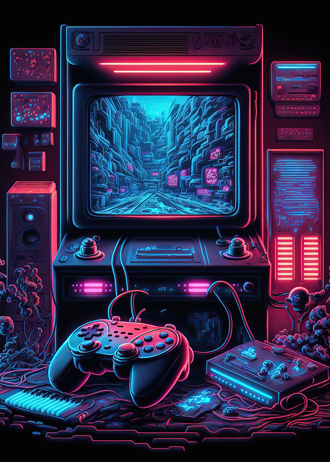 Neon game