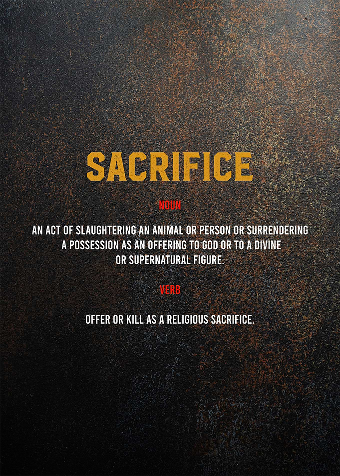 sacrifice