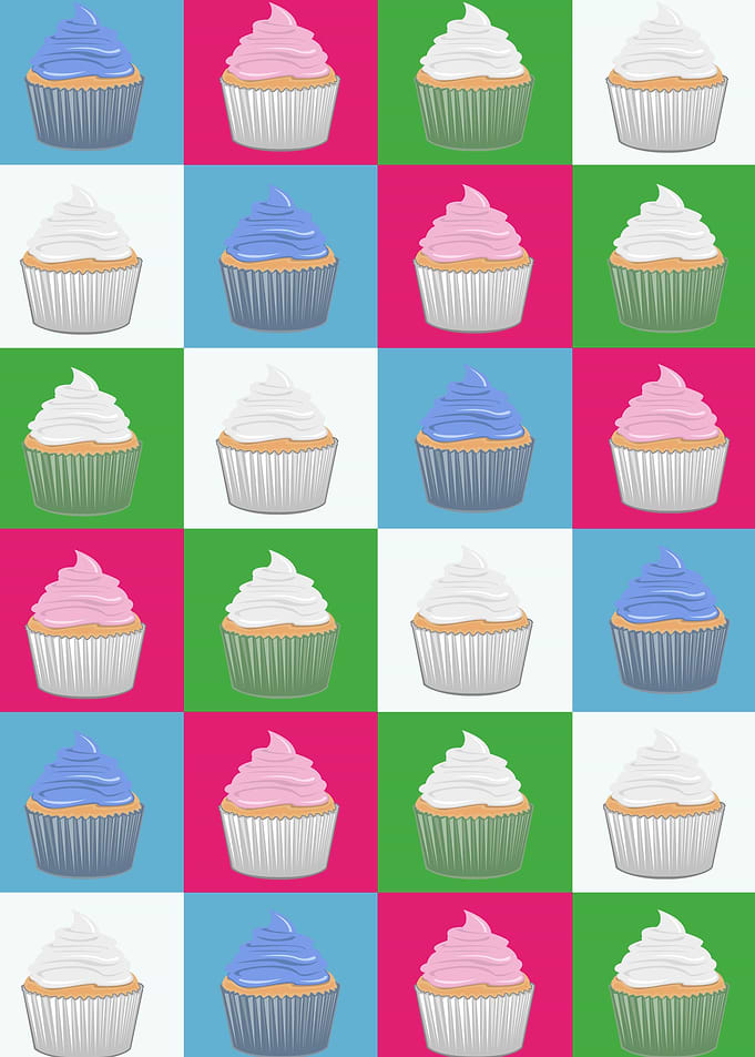 Cupcake Pattern