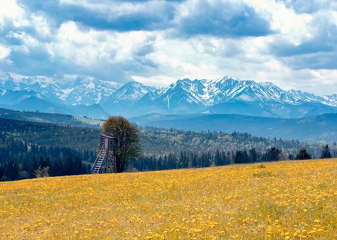 Mountain landscape, Poland