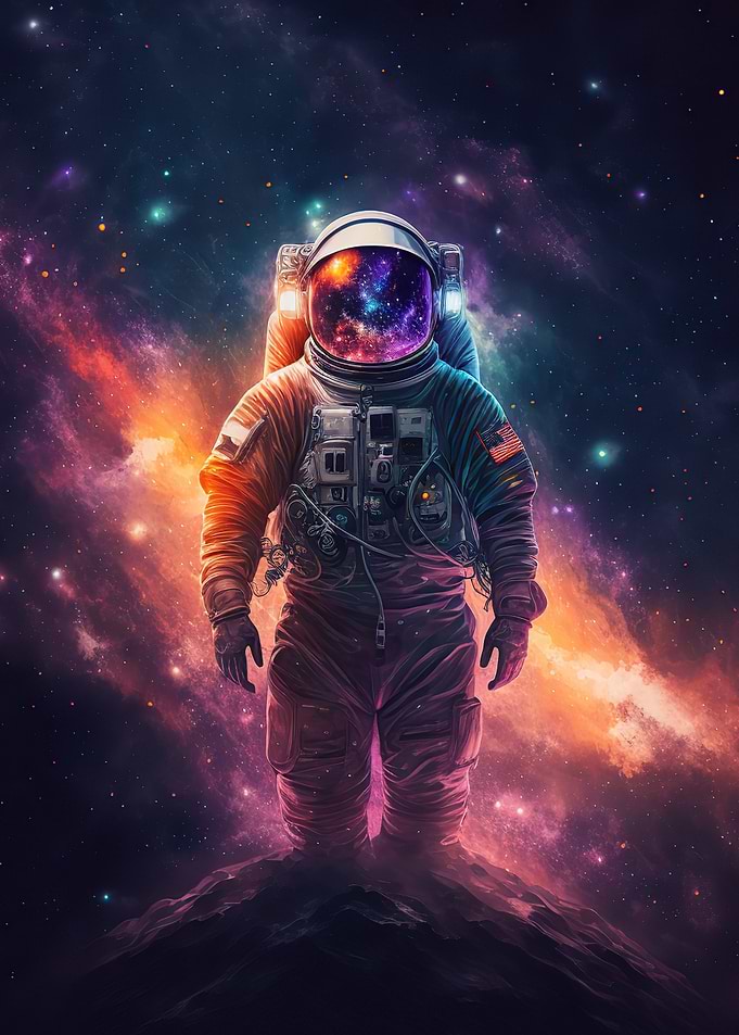 Astronaut in space