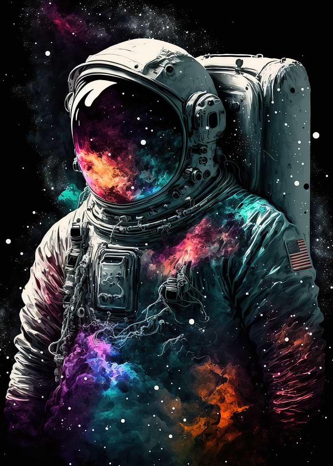 Astronaut in space