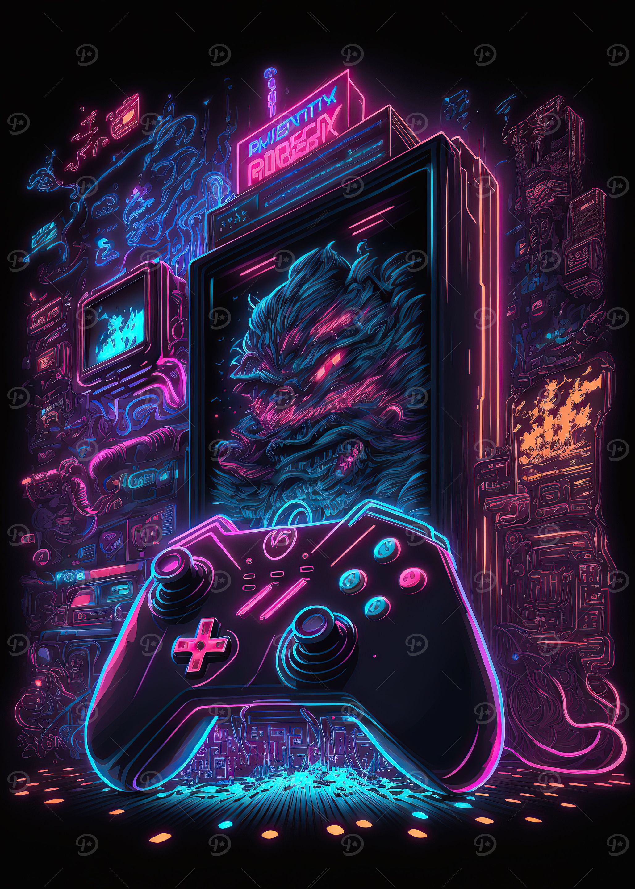 Neon game