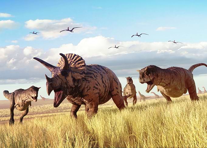 Carnotaurus hunting