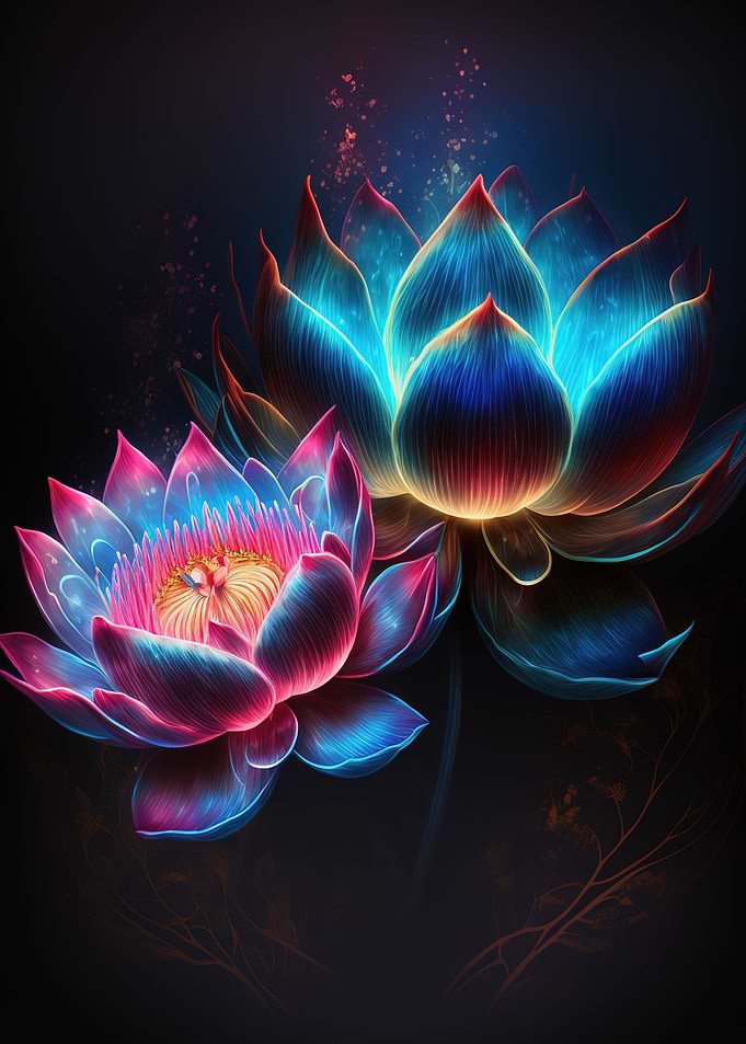 lotus flowers