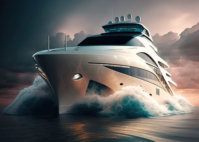 Yacht Sunset