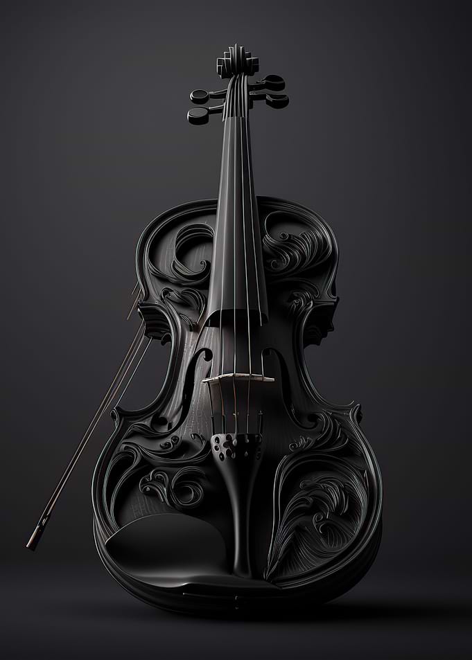 Violin music art