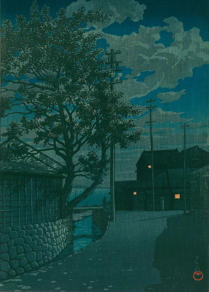 Kawase Hasui Kamezaki