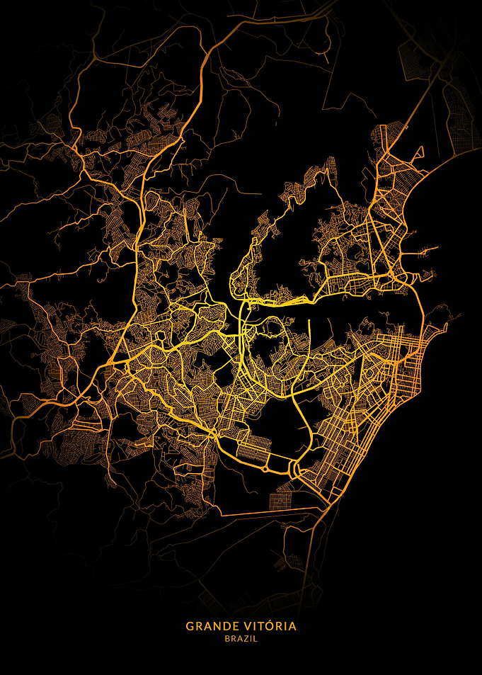 Grande Vitoria City Map Go
