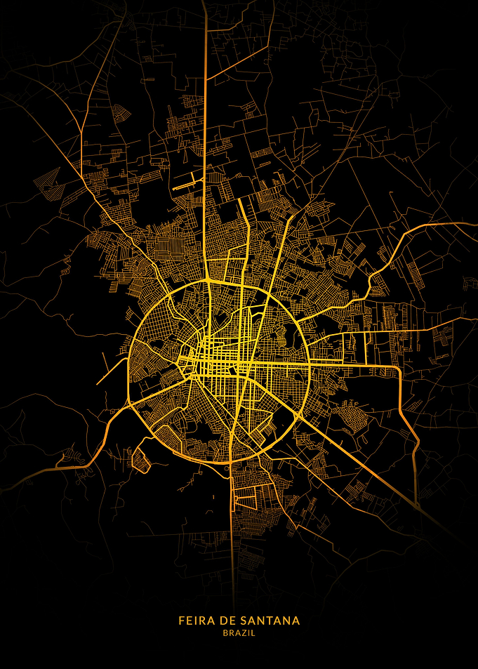 Feira de Santana City Map