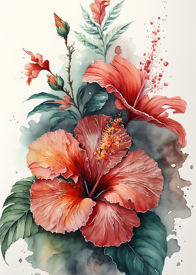 Flowers Watercolor