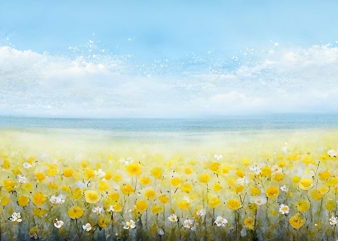 Yellow Flower Field