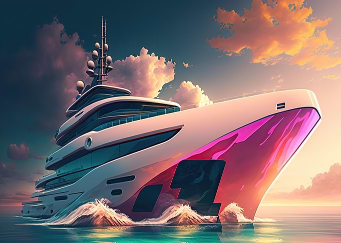Yacht Sunset