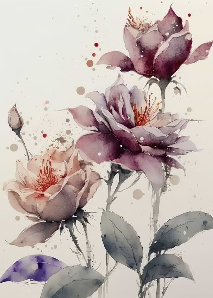 Flowers Watercolor