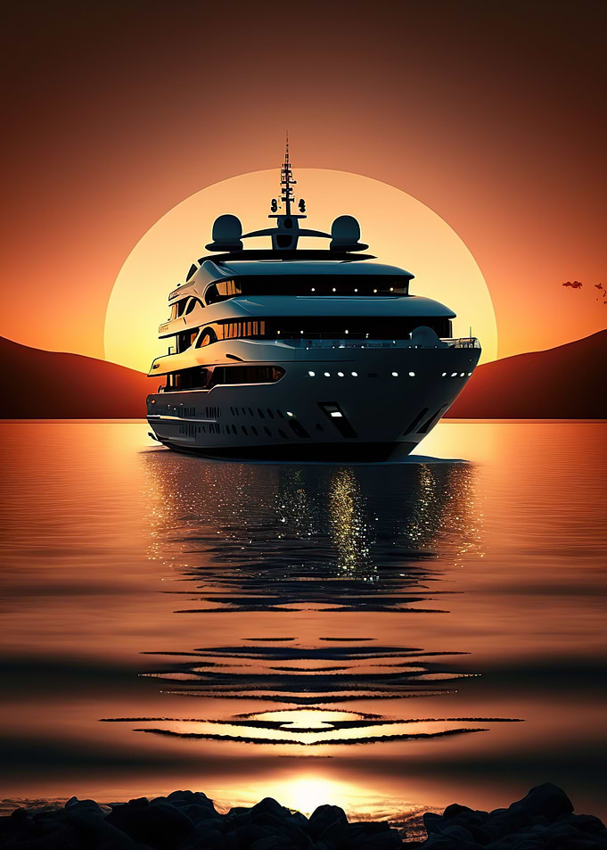 Yacht Sunset