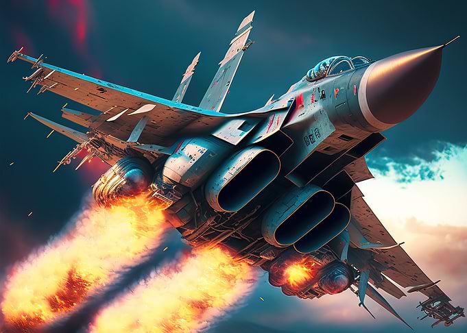 Jet fighter