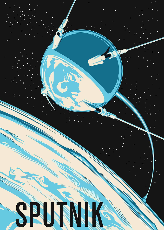 Travel retro space