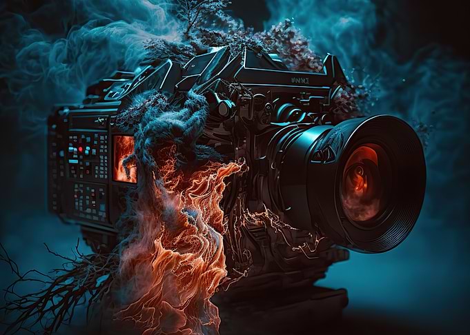 Camera fire