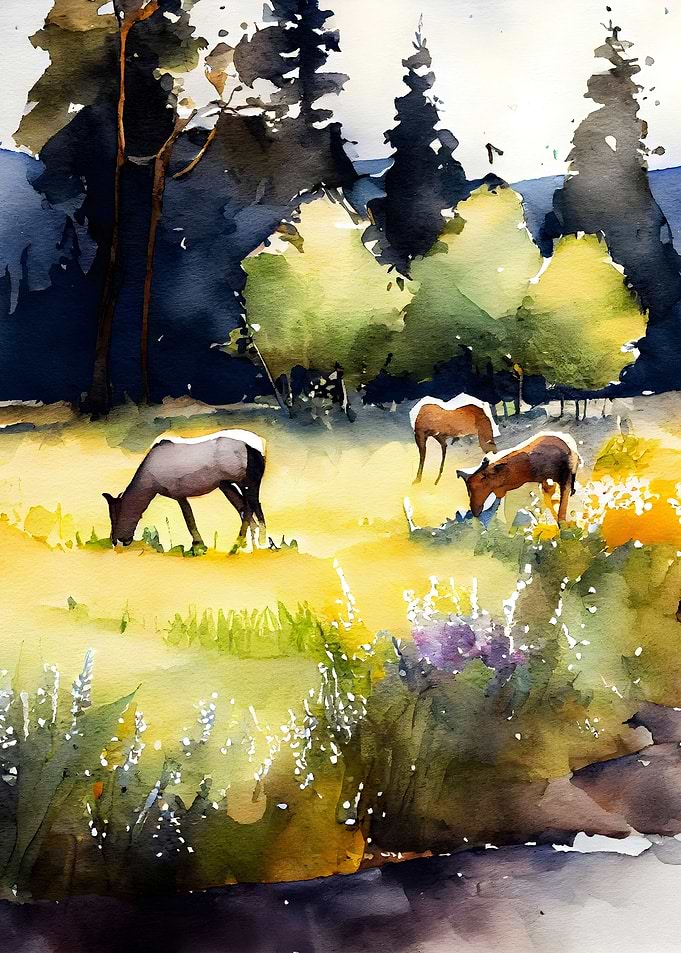 Serene Meadows Horse