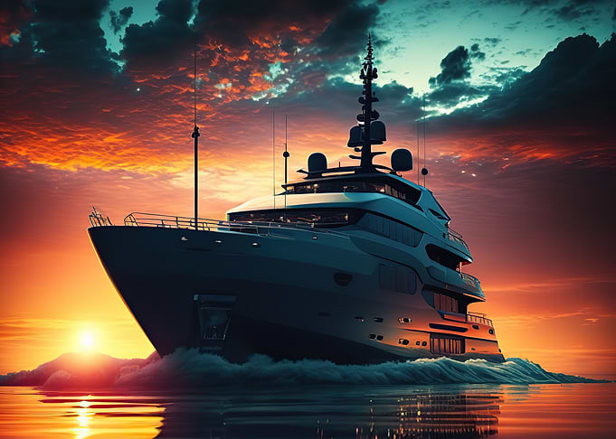 Yacht Sunset