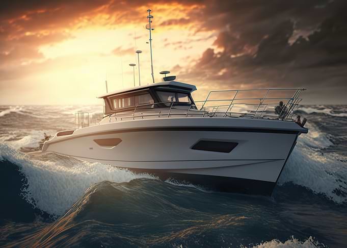Yacht Sunset