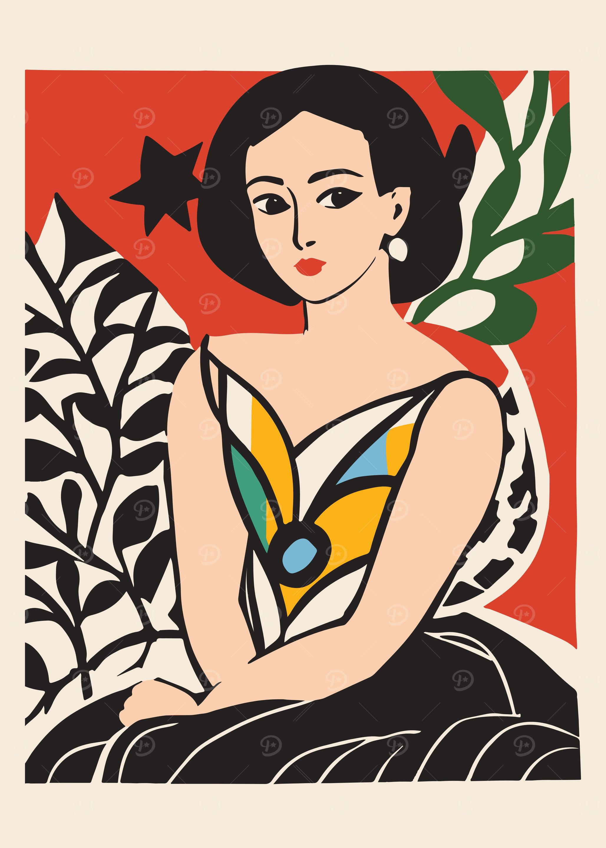 French Girl Portrait