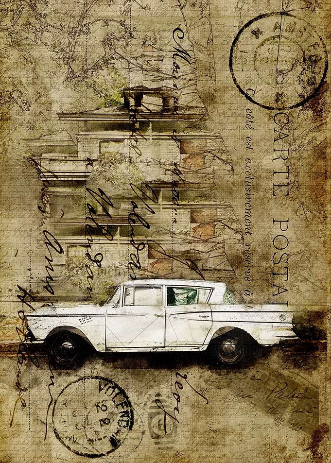 dirty art car