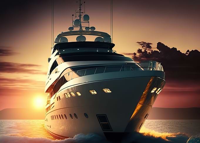 Yacht Sunset