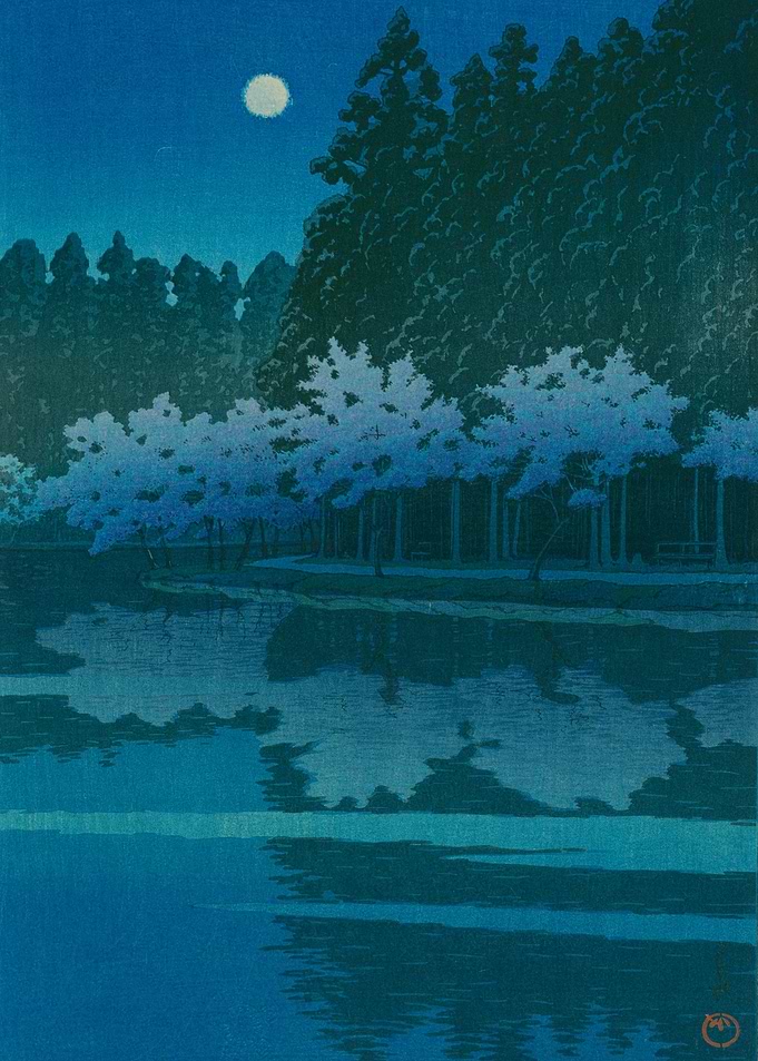 Kawase Hasui Spring Night