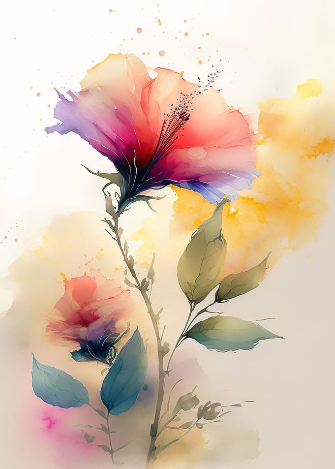 Flowers Watercolor